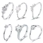 Quality Cubic Zirconia Zirconia Rings 925 New Arrival High Quality Wholesale 925 Sterling Silver Rings With Synthetic Cubic Zirconia