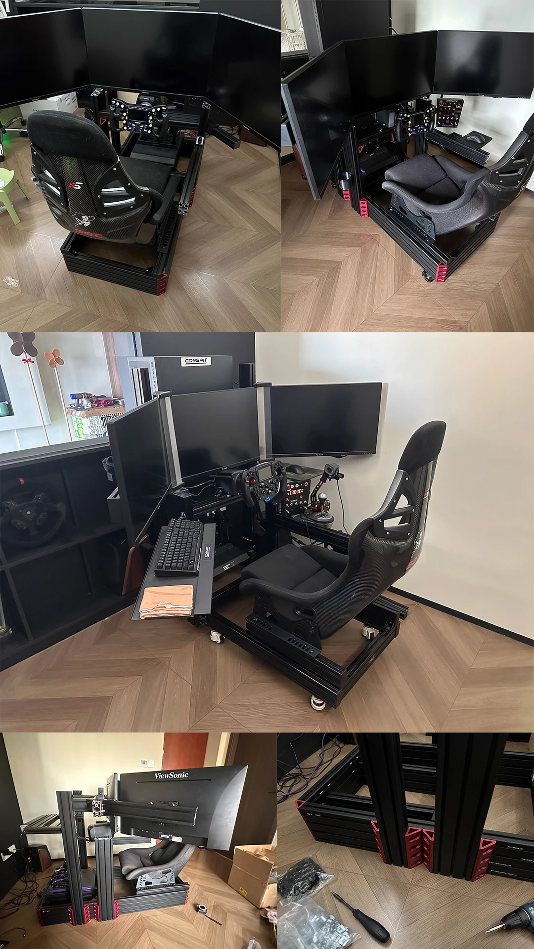 Custom Black 4040 4080 40120 40160 Extruded Aluminium Material Anodized 6063 T5 Alu Alloy Frame Industry Extrusion Profile factory