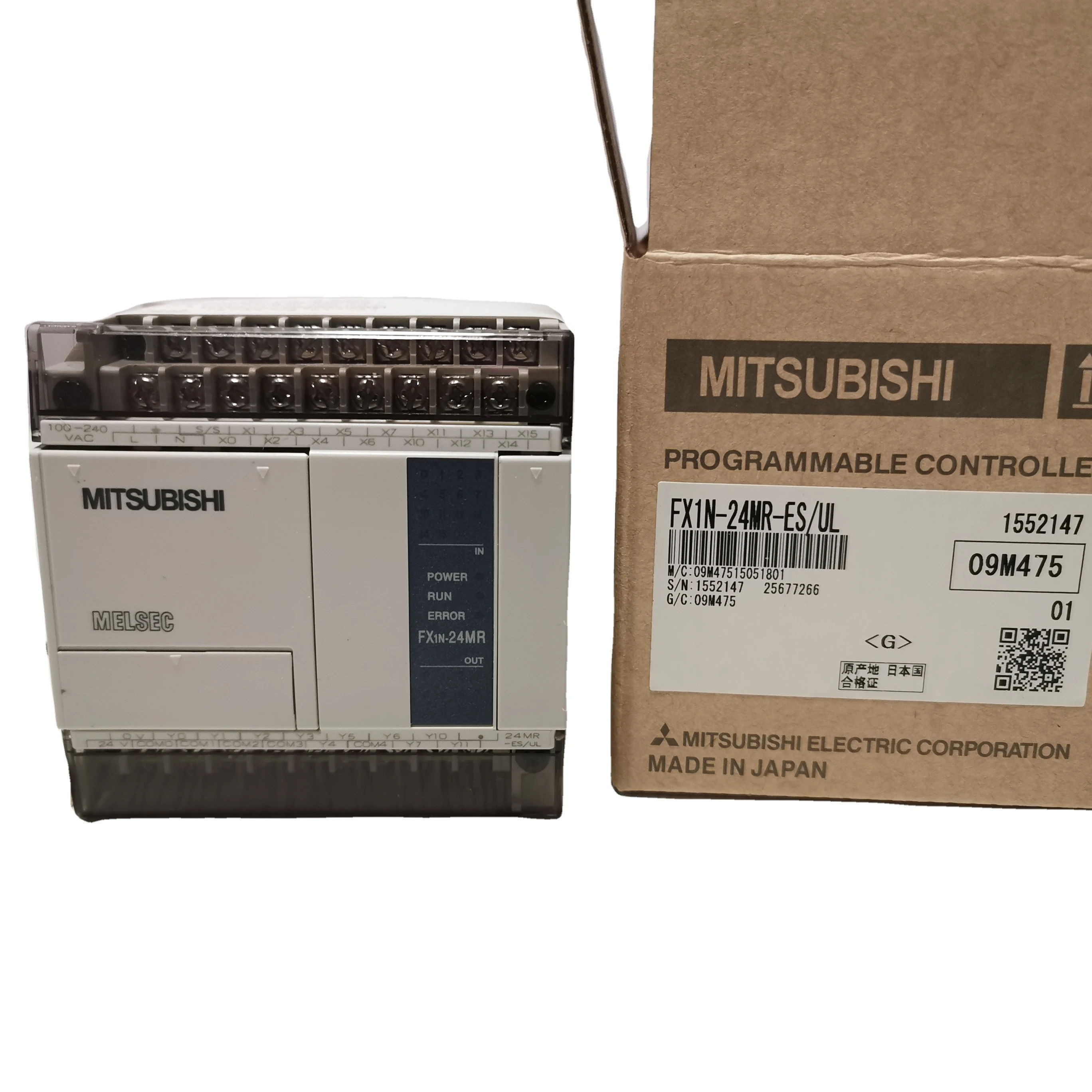Mitsubishi PLC FX1N-24MR-ES/UL 