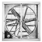 Industrial Fan BOSAI Drop Hammer 1220mm Industrial Factory Greenhouse Ventilation Exhaust Fan Wall Mounted Fan