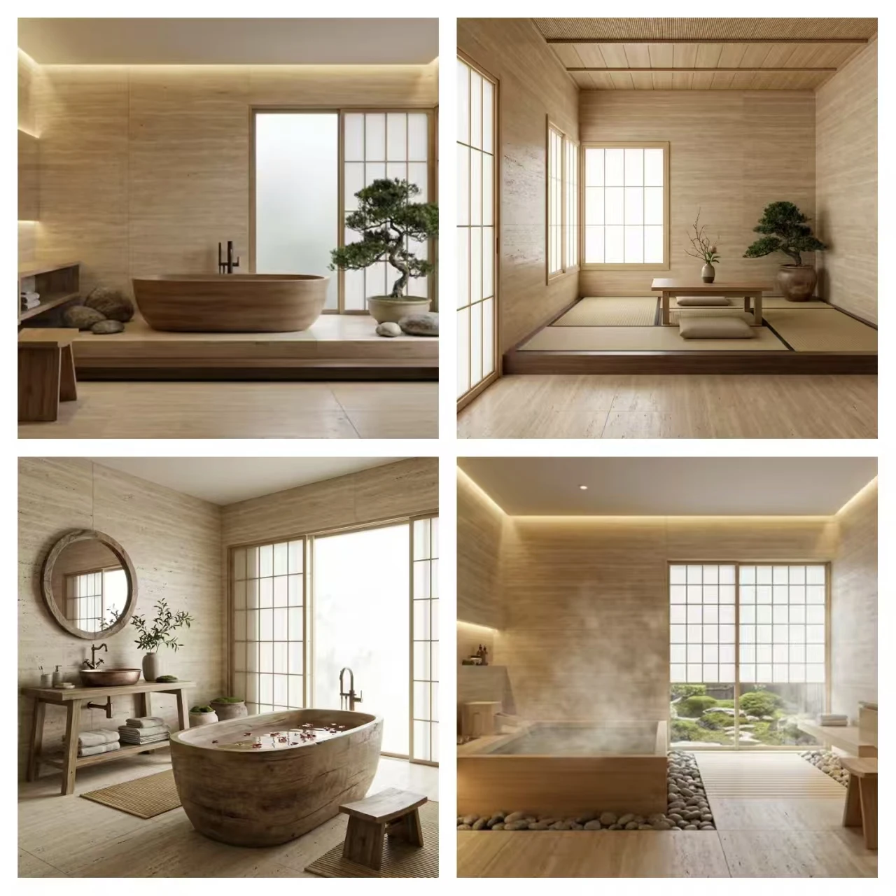 product nature stone myra beige travertine modern villa indoor outdoor honed polished surface for dining room travertine stone design-2