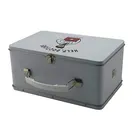 Metal Lunch Tin Box Custom Design Tin Metal Lunch Box Handle With Iso Certificate Wholesale