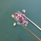 Diamond The Moissanites 2020 New Arrival Round Brilliant Cut Diamond 7.5MM 1cts Color Pink Moissanite