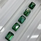Emerald Faceted 13*18mm 19ct Envy Emerald Green Topaz Faceted Octagon Shape Loose Gemstones For Jewelry Making