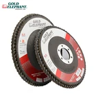 Factory supply 115mm flap disc zirconia material for polishing alloy inox 40#-120#