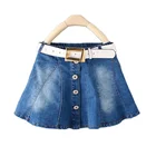 Girls Denim Skirt Girls Kids Skirts Fashion Kids Clothing Summer Girls Denim Skirt Girls Clothing Wholesale