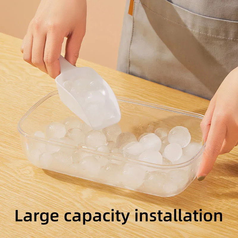 Easy-Release Silicone Flexible Ice Cube Tray Ice Ball Cube Maker Mold Trays Cub Silicone Ice Cube Tray for kitchen
