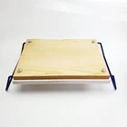 Tray 6 Wood Serving Trays Bar Restaurant Wooden Serving Tray 6 Beer Bottle Troughs Metal Basket With Wooden Bottom
