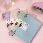 Notebook 80 Page A5 Simple Solid Color Coil Exercise Book Paper Spiral Binding Notebook For Student