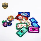Chips Ceramic Custom Printed Pattern Poker Chips Professional Cheap Poker Chips
