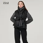 Vest Leather Wholesale Winter Vest Fashion Personality Solid Color Vest Detachable Pocket Leather Vest