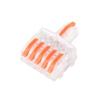 High Cost Performance Safe 1 in 5 out for AWG cable electric low voltage wire connectors