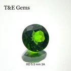 Beads Favourable Price Widespread Buy Round Chrome Diopside Gemstone Beads