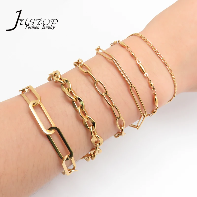 gold unisex bracelets