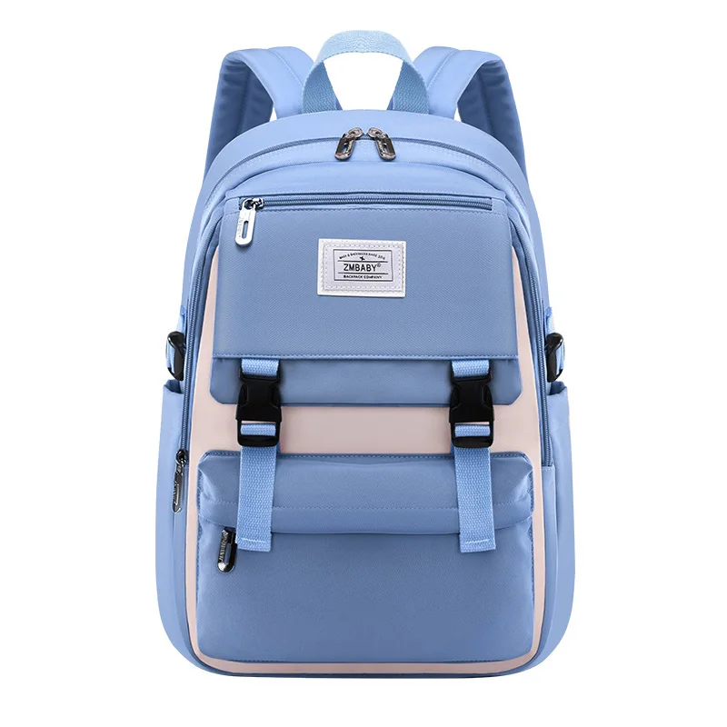 High Quality Cartoon Pattern Girls' High School Backpack Waterproof Campus Backpack with Many Pockets for Teenage Girls