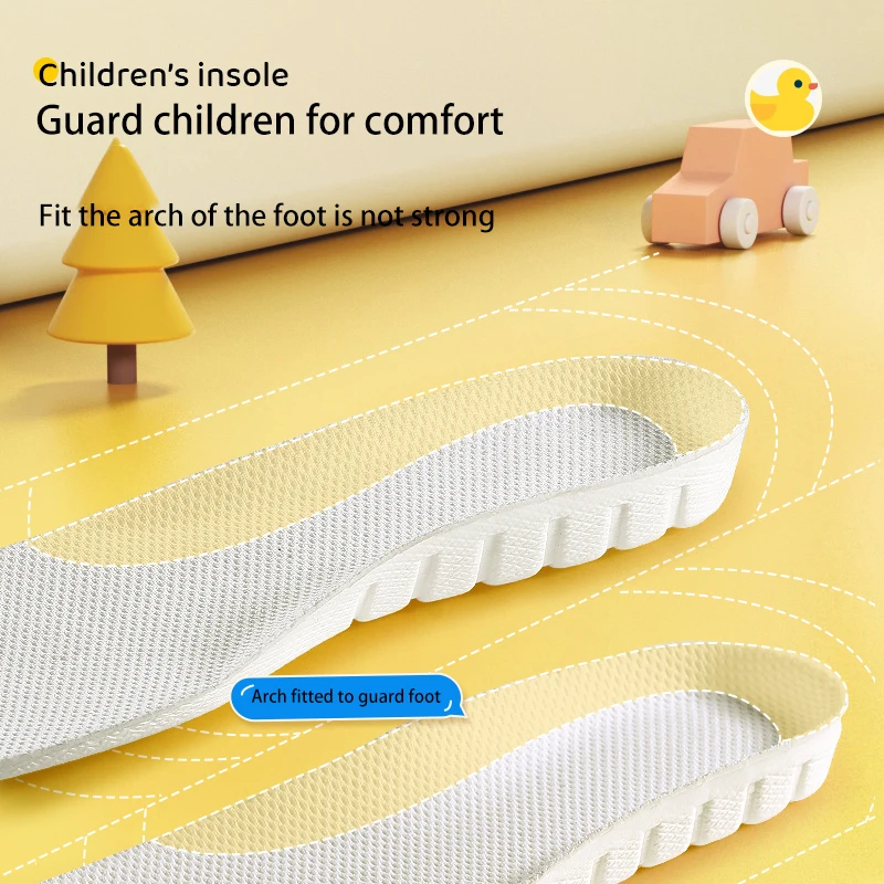 BK Fabric Kids Insoles EVA Arch Support Shoe Pads BK Fabric Kids Insoles EVA Arch Support Shoe Pads