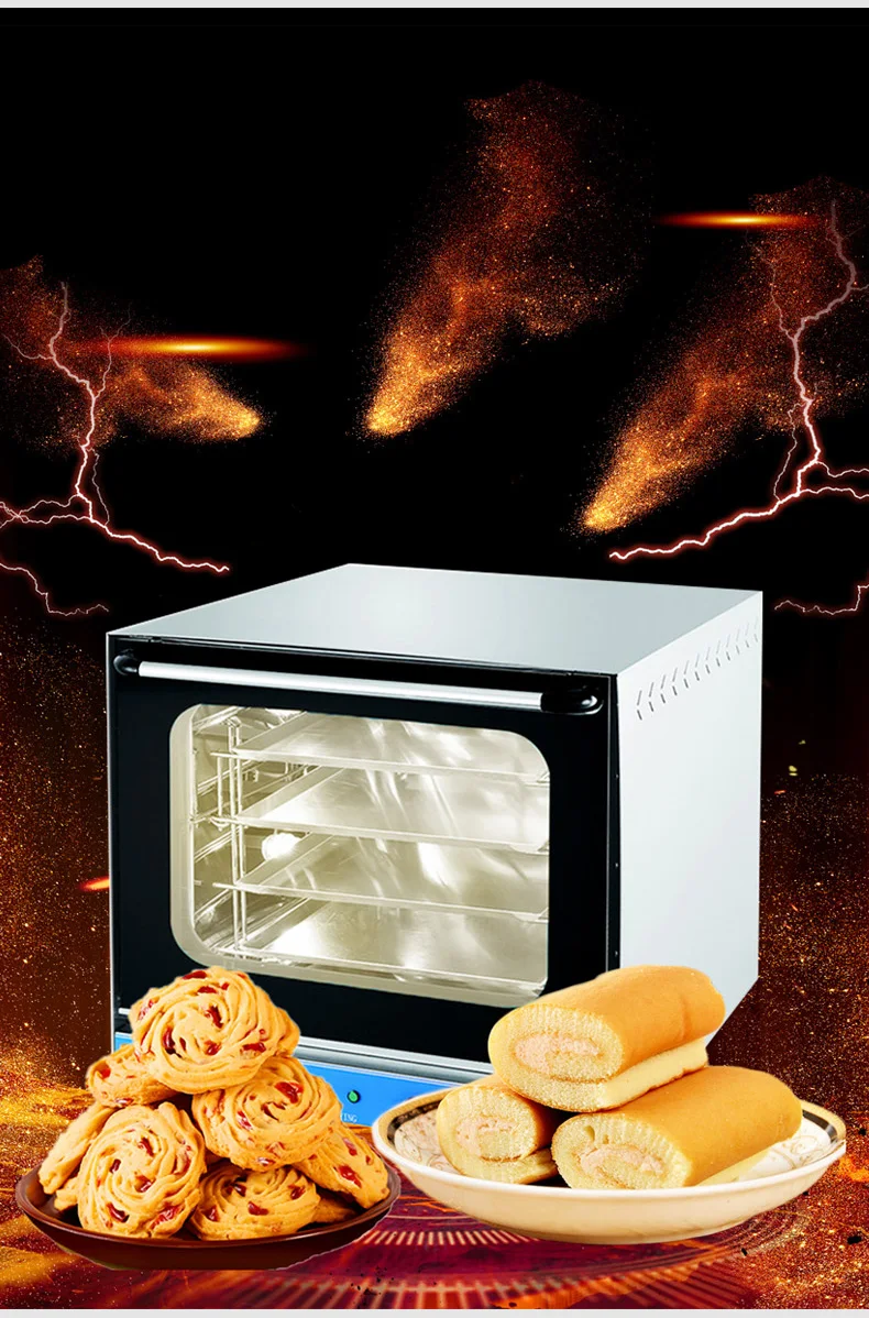 Factory Commercial Oven Convection Oven Tart Built in Oven Electric Hot air Circulation Roaster Bread Baking Biscuit Pastry