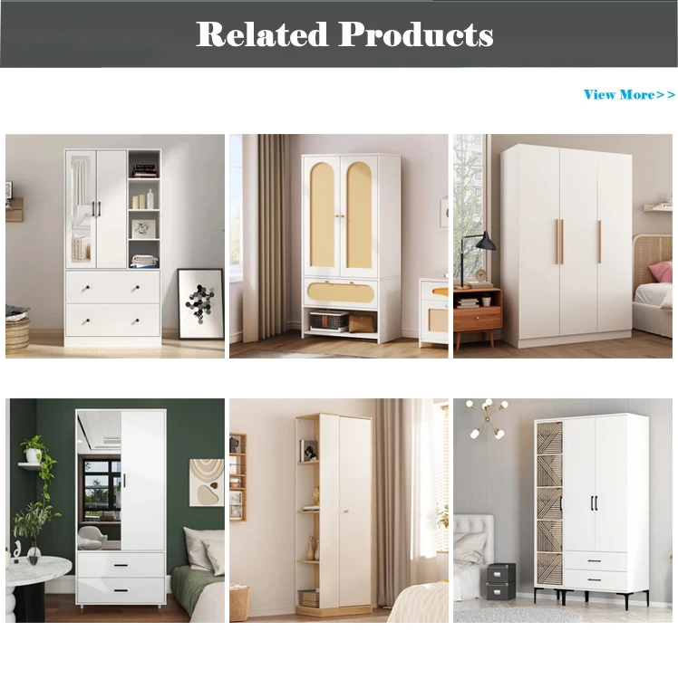 Custom Room Mirror Wardrobe Foldable Sunmica Design Bedroom Cupboard Glass Door Wood Closet Wardrobes For Small Spaces