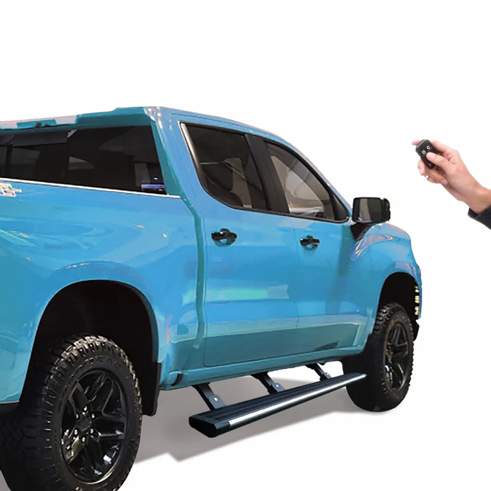 automatic running boards silverado