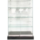 Glass Display Showcase Easy Assemble Aluminum Led Glass Display Showcase For Shopping Mall
