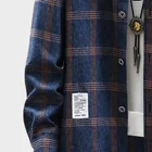 Shirt Plaid Shirt 2021 Good Quality Wholesale Price Men Button Front Plaid Flannel Shirt