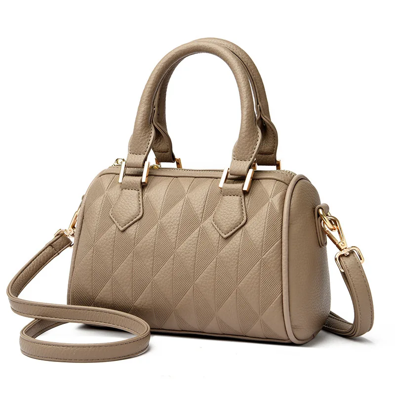 Custom Wholesale Hand Bags Shoulder Fashion Designer Luxury PU Leather Tote Bags Women Ladies Handbags