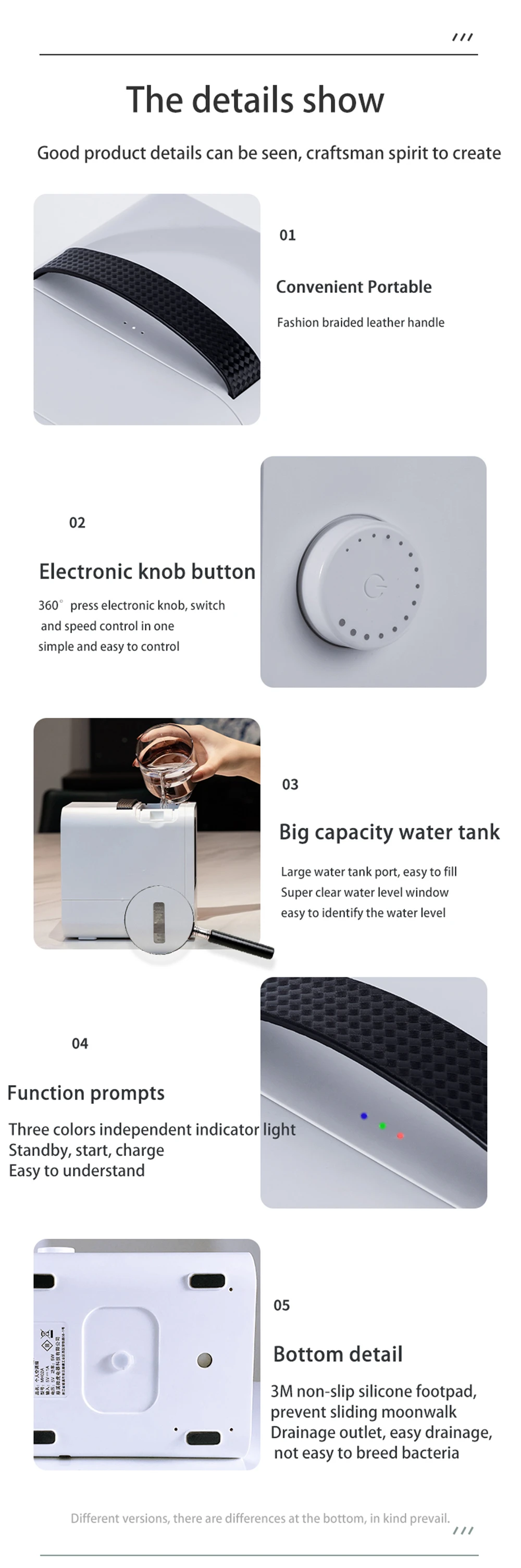 Xiaomi Youpin Microhoo Wireless Portable Air Conditioning Fan With 4000mAH 500ml Water Tank