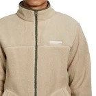 Sherpa Fleece Jackets With 2 Welt Pockets Men Winter Jackets Zip Placket OEM