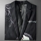 Slim Men's Slim Digital Printed Leisure Suit Wholesale High Quality Manufacturers
