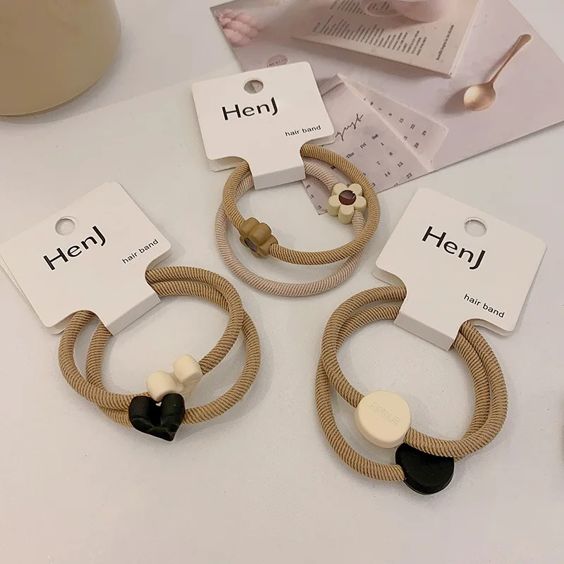 korean new design personalized simple popular flower heart wholesale hair accessories women