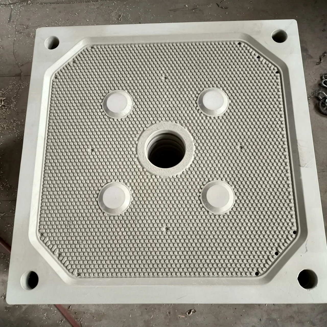 Фильтровальные пластинки полипропилена ISO PP прессы фильтра 17