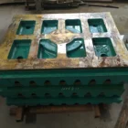 Spare Parts Manganese Spare Parts Apply To C110 Jaw Crusher Jaw Plate Wear Parts