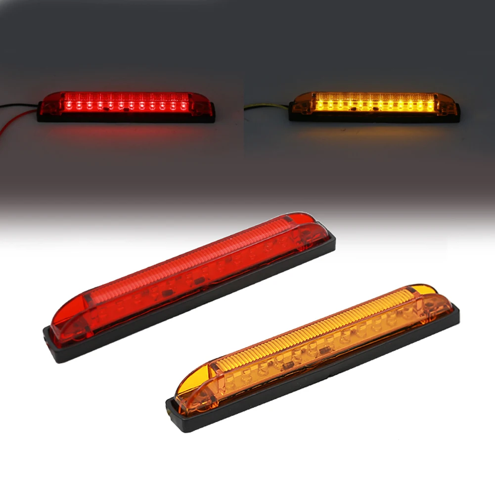 product 12led flash side marker lamp truck warning light-25