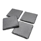 Coasters Slate Coaster Sublimation Hotsale Rock Sublimation Bulk Square Slate Coasters Size