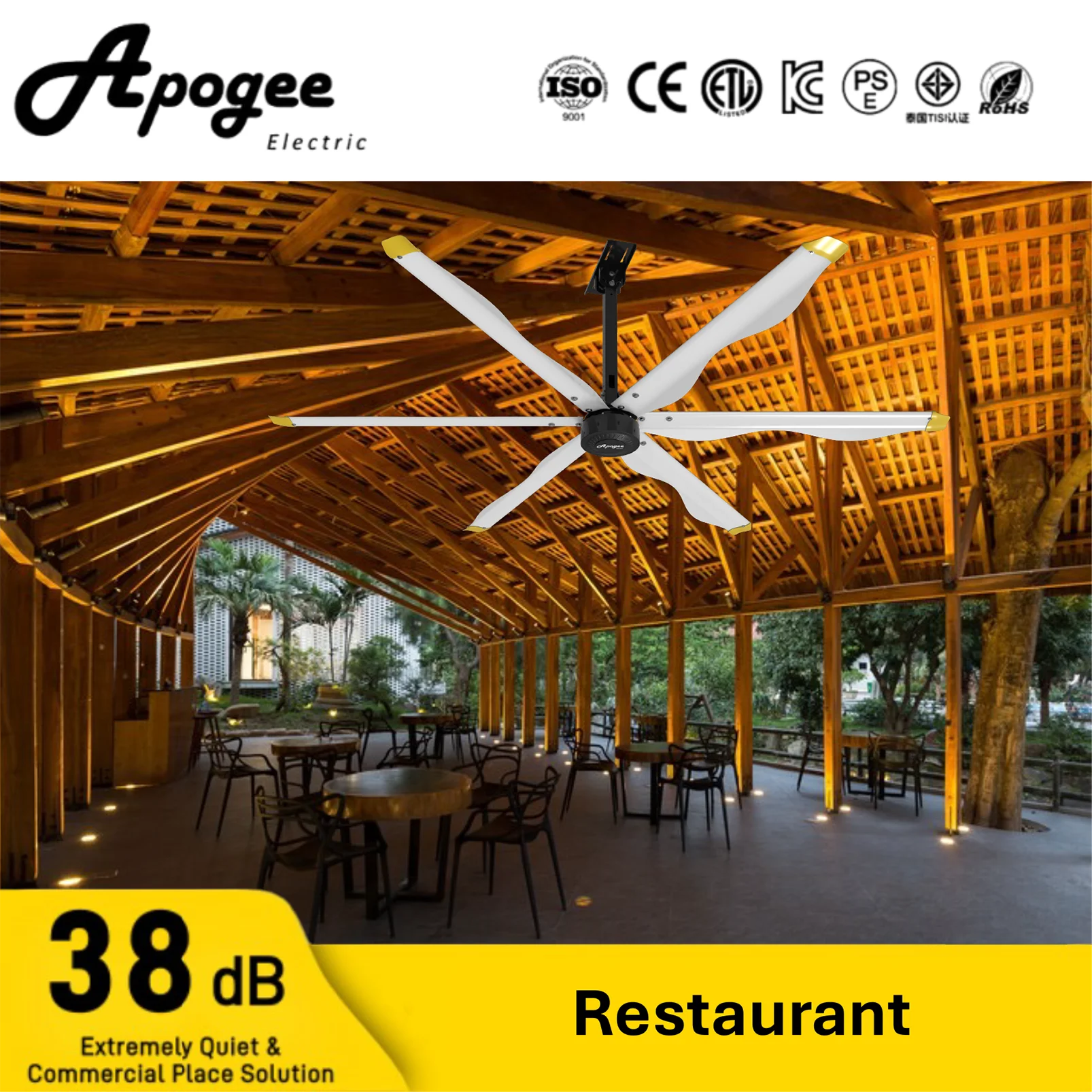 Ceiling Fan, 24ft, 20ft, 18ft, 16ft - detail 22