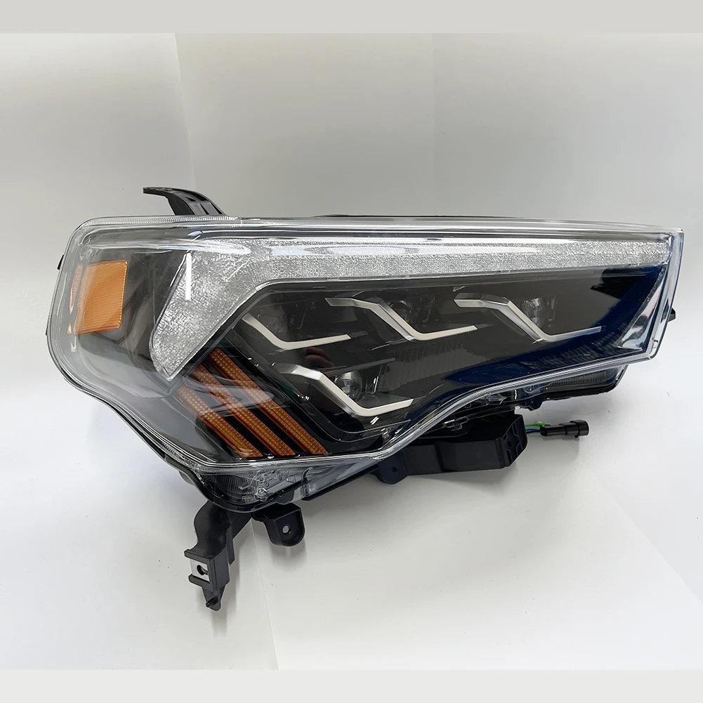 product headlight head light led upgrade car led drl for toyota suv 4runner 4 runner head lamp 2010 2023 plug and play-7