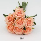 Rose Pink Flowers Rose High Quality Dark Rose Pink Wedding Flowers Bouquet