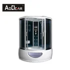 Steam Sauna Whole Complete Shower Cabin Room With Indoor Corner Steam Sauna Room