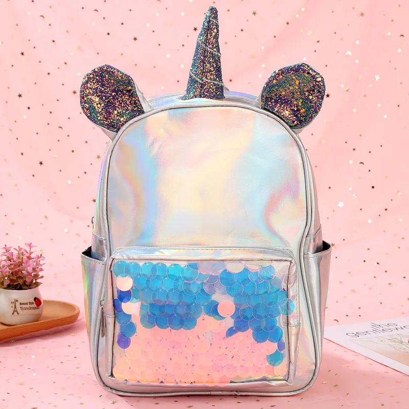 mermaid unicorn backpack