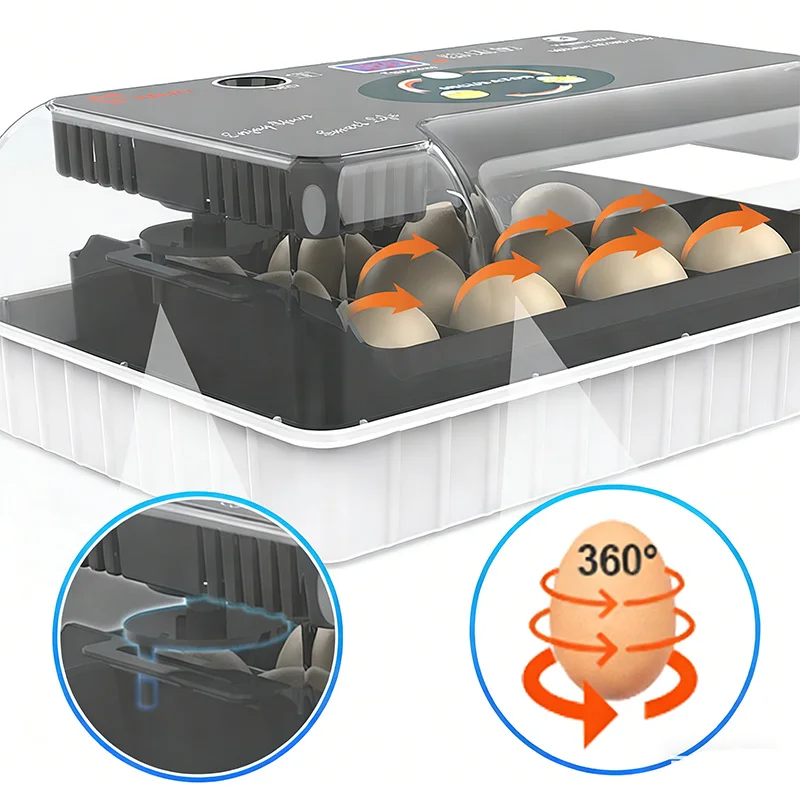 Temperature Controller, 12 Chicken eggs, ABS - detail 8