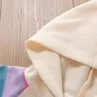 Girls Clothing Children's Girl Custom Rainbow Sweater Girls Clothing 2021 Children'S Clothing Long-Sleeved Girl Dress