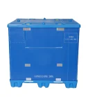 Cover Plastic Pallet Heavy Duty Storage Folding Corrugated Logistics Cover Plastic Collapsible Pallet Box