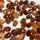 Agate Pendant Pendant Red Agate Gold Plated Pendant Gemstone Wholesale Natural Banded Agate Black Agate Pendant
