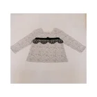 Girls Shirts Girls Shirts Long Sleeve Tops For Kids Cotton Lace Blouse Colour Custom Girls Long Sleeve