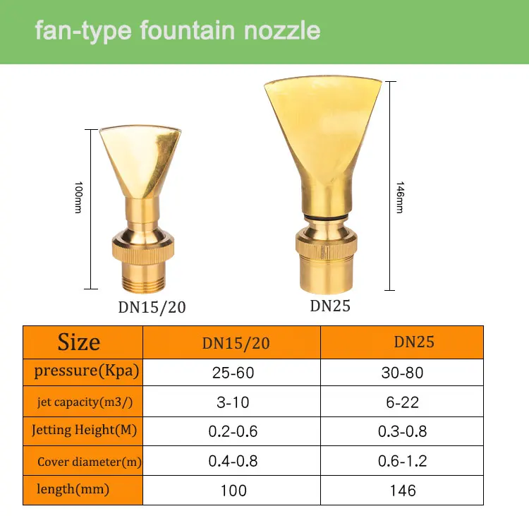 High Quality Stainless Steel & Brass Outdoor Dancing Water Fountain Nozzle Stone Garden Product for Sale factory