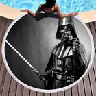 Star Beach Towel Wholesale Oem 3d Digital Printed Oversized Hawaii Summer Circle Star Wars Beach Towel