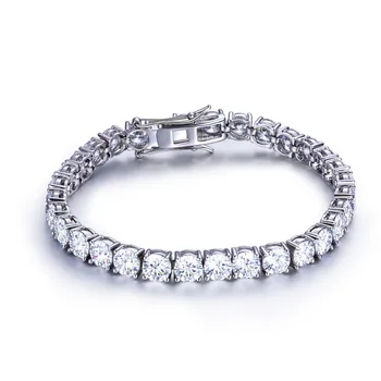 OEM or ODM design customized Lab Grown Diamond Moissanite 14k 18k Gold bracelet earrings jewelry custom bracelet