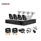 Camera With Dvr 4ch 1080ndvr GSA 2MP 4ch AHD CCTV Kit 4 Outdoor AHD Cctv Camera With 1080N XMeye DVR