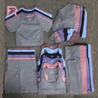 Sport Women Fitness Sets Hot Selling 5 Pieces Women Yoga Suit Sport Active Wear Set 5pcs Women Gym Fitness Yoga Set