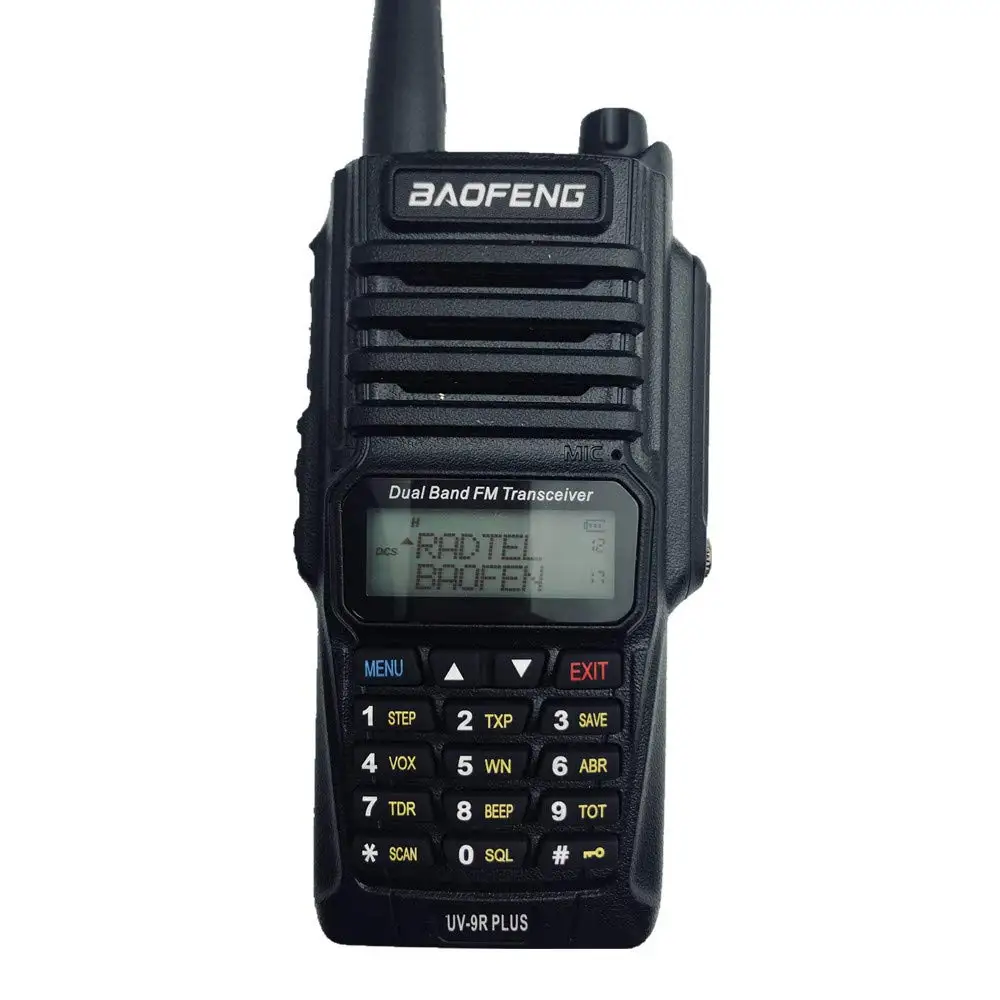 Baofeng UV-9R PLUS vhf uhf walkie talkie dual band ham radio 2024 hot sell Walkie Talkie Long Range Baofeng Uv-9r